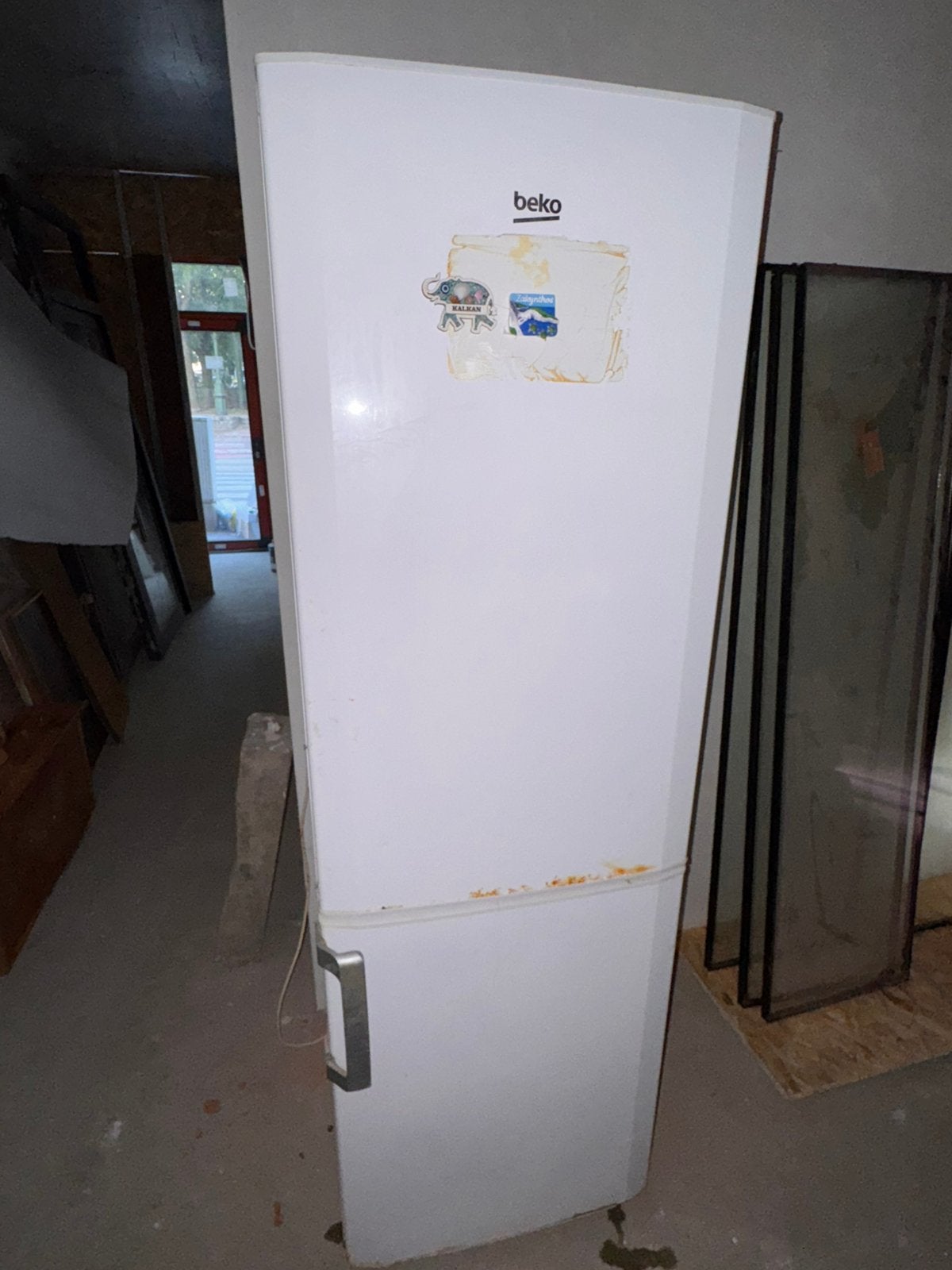 Réfrigérateur-congélateur Beko – GRATUIT – Fonctionnel, Electroménager, Enlèvement, Comme neuf