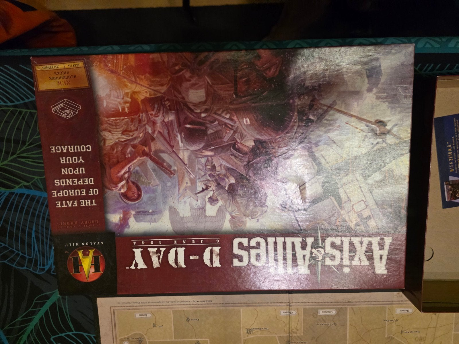 axis en allies d-d1y, Hobby en Vrije tijd, Ophalen, Gebruikt, Avalon hill