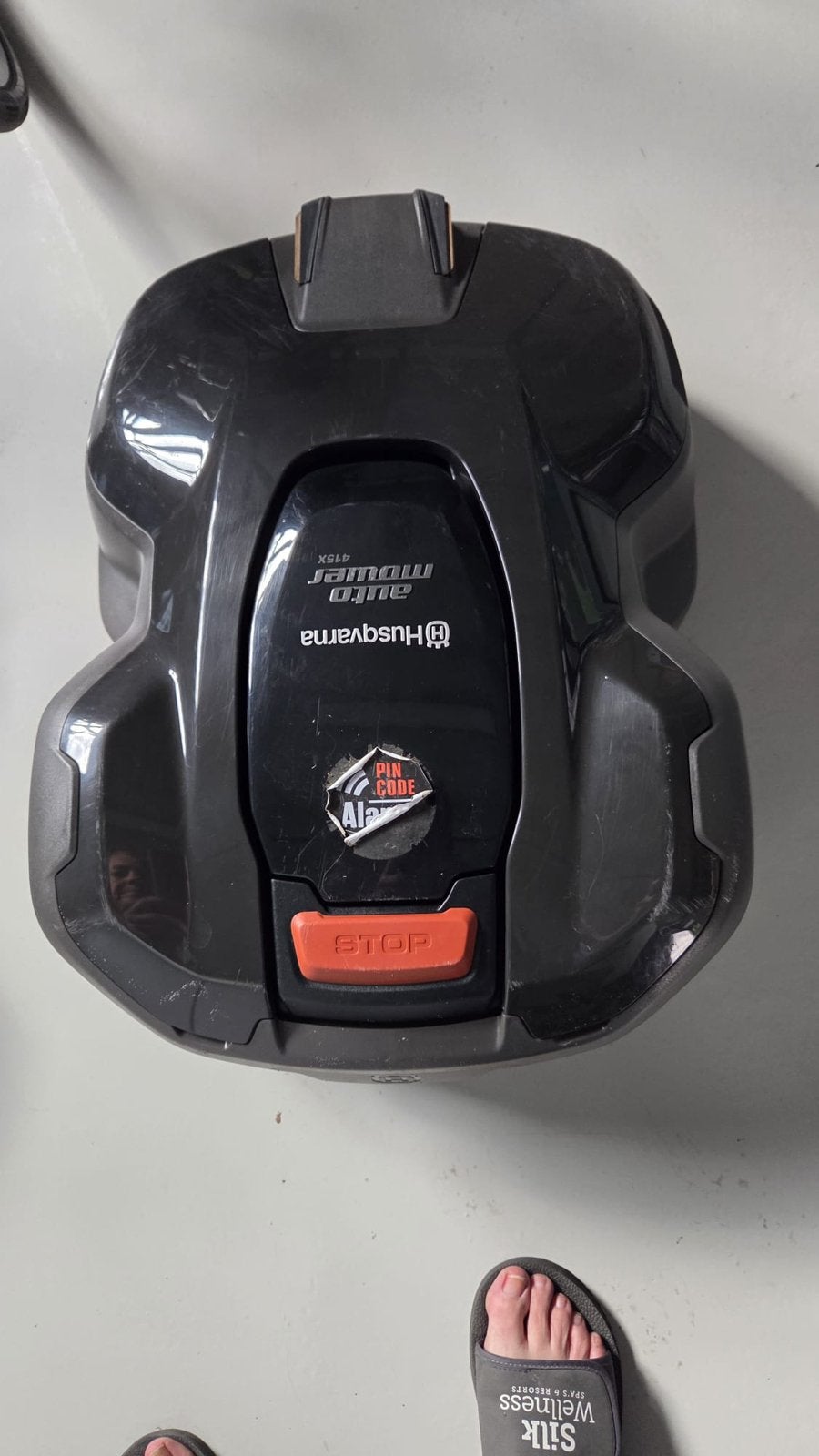 Automatische grasmaaier, Tuin en Terras, Ophalen, Zo goed als nieuw