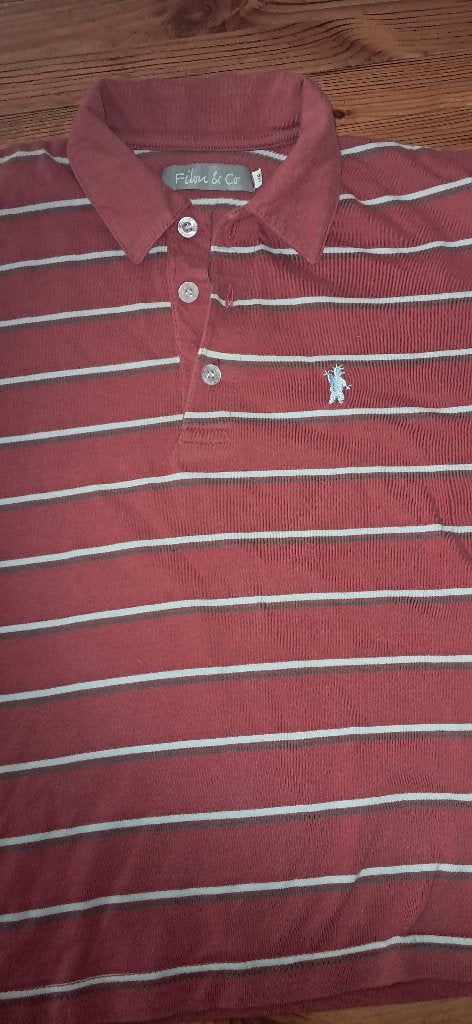 Shirt polo shirt jongen 6 à 7 jaar, Kinderen en Baby's, Kinderkleding | Maat 122, Ophalen, Gebruikt, Shirt of Longsleeve, Jongen
