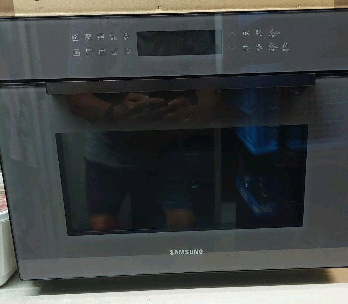 Four à micro-ondes combiné Samsung MC35R8058, Enlèvement, Comme neuf, Samsung