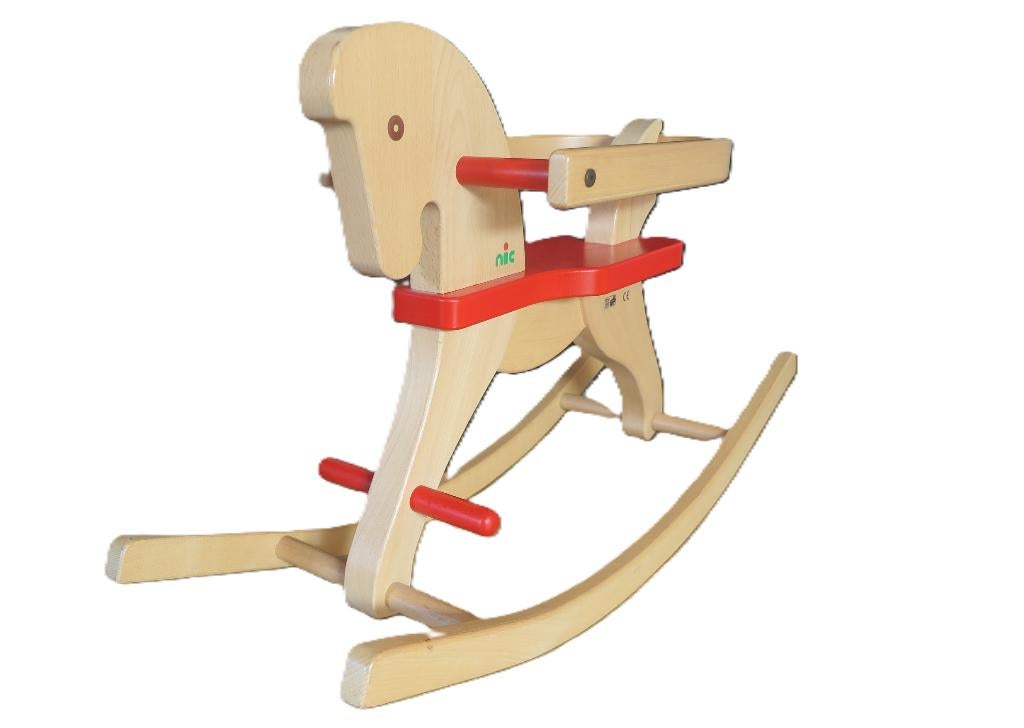 schommelpaard, mooi in een kinderkamer, zo goed als nieuw., Ophalen, Zo goed als nieuw