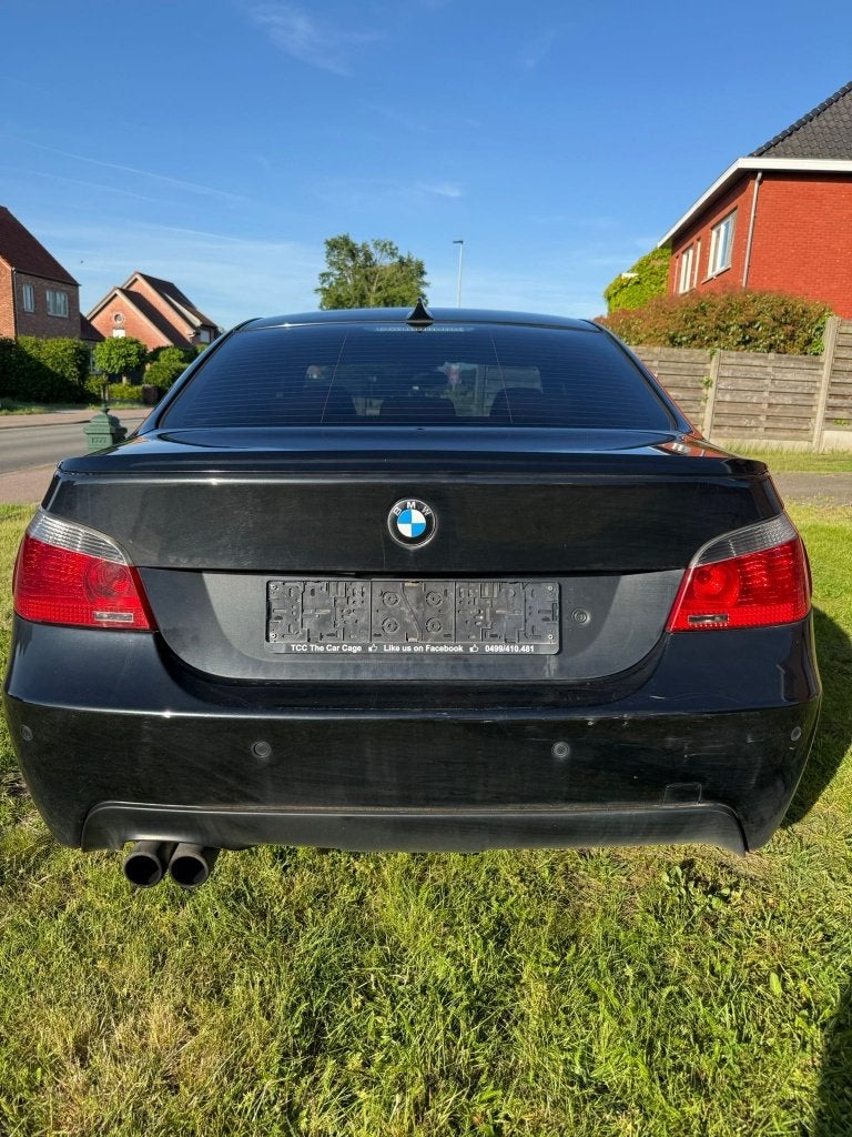 Bmw e60 2006 2.0d, Achterwielaandrijving, Zwart, Bruin, 5 deurs