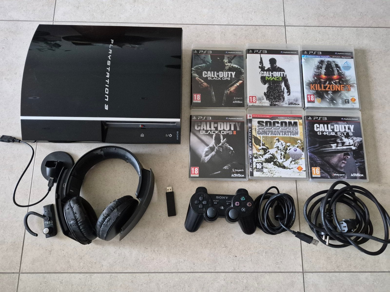 Playstation 3 Fat 80 GB, Consoles de jeu & Jeux vidéo, Enlèvement ou Envoi, Avec 1 manette, Phat, 80 GB