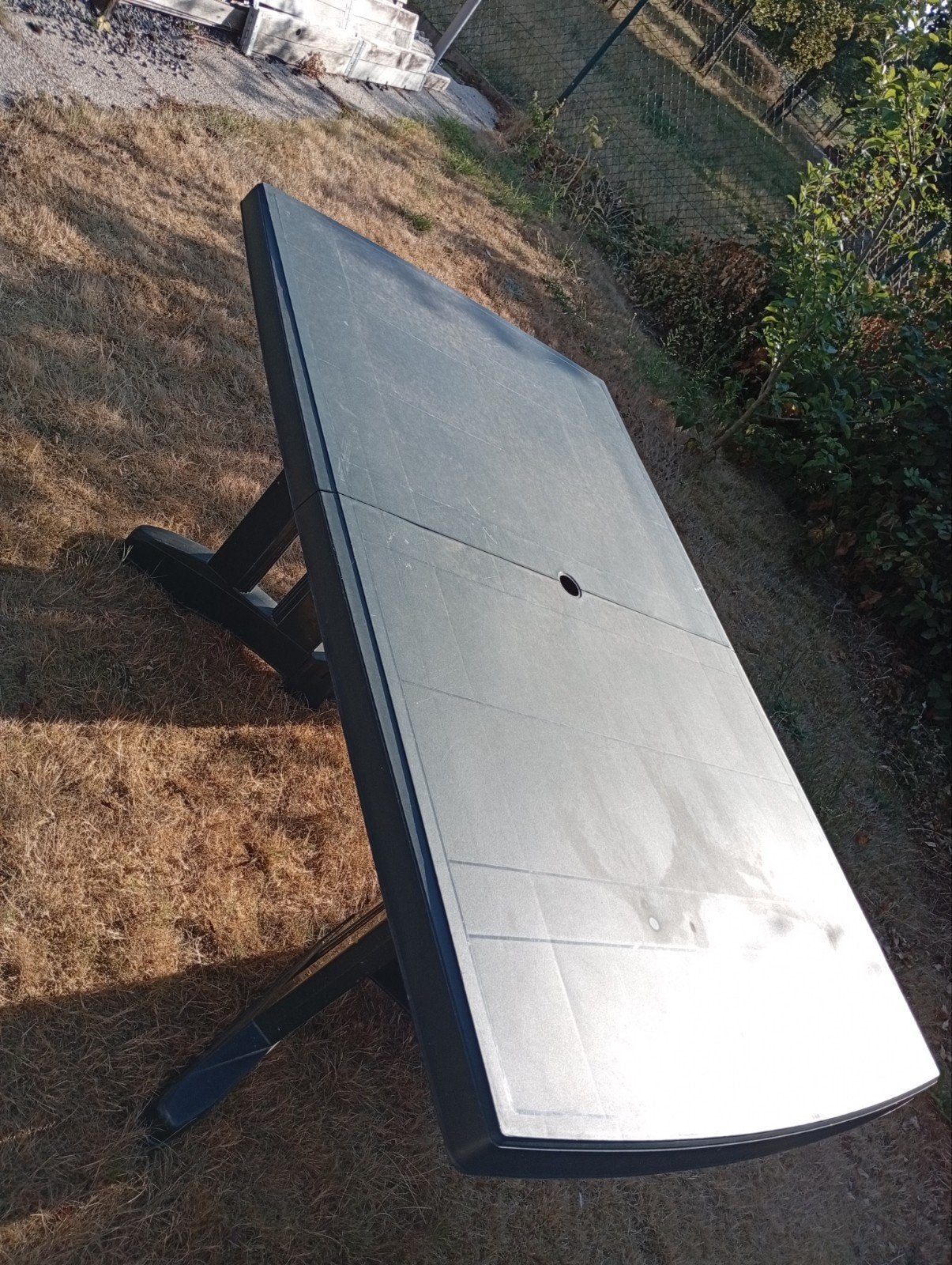 tuintafel, Ophalen