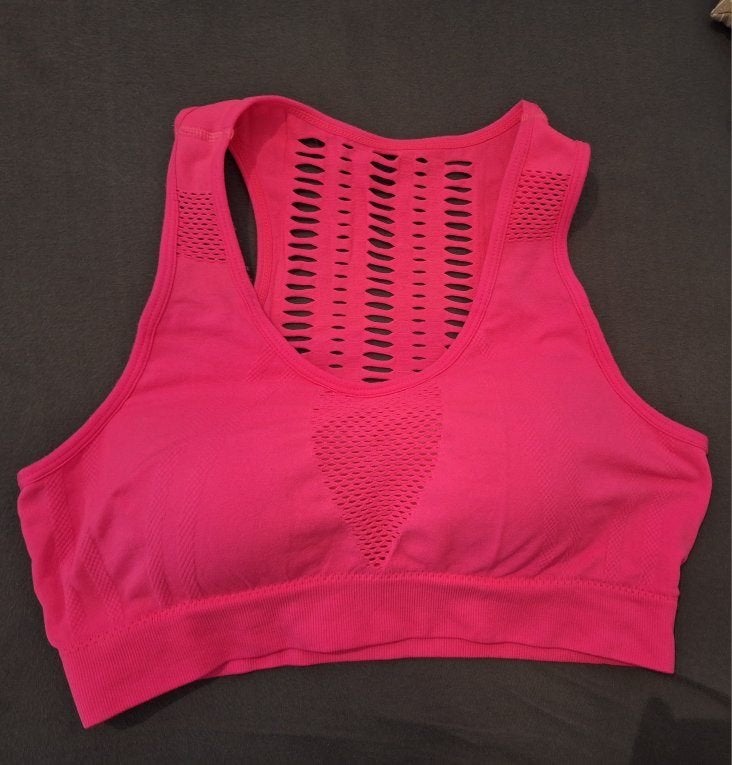 Sportbeha's 85D/90C > 3 stuks vr € 10., Ophalen of Verzenden, Zo goed als nieuw, Meerkleurig, Yoga