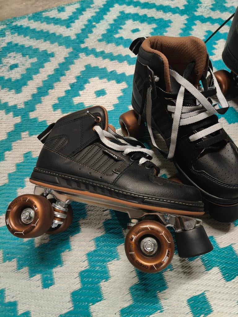 Rolschaatsen nieuw maat 45 plus bescherming, Ophalen, Bescherming
