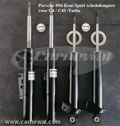 Porsche 996 Koni Sport schokdempers voor C4 / C4S /Turbo, Auto-onderdelen, Ophanging en Onderstel, Porsche, Nieuw, Ophalen of Verzenden