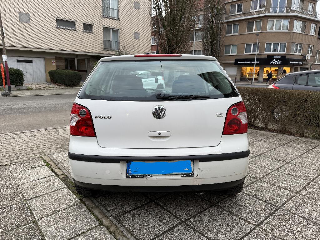 vw polo 1.2 essence 5 portes lez ok 2030 faible km airco, Essai à domicile, Achat, Entreprise, Boîte manuelle