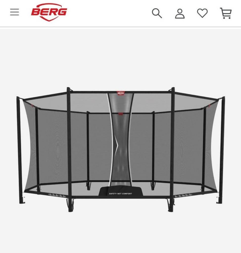 Berg safety net, Kinderen en Baby's, Speelgoed | Buiten | Trampolines, Ophalen, Zo goed als nieuw