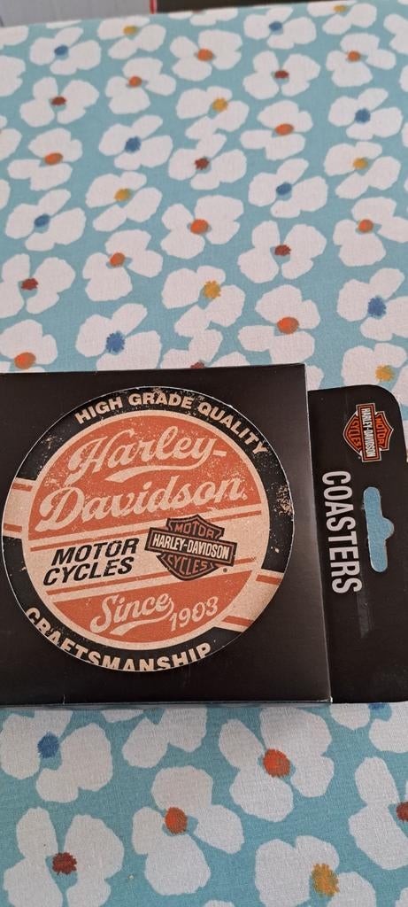 Harley Davidson-onderzetters, Ophalen