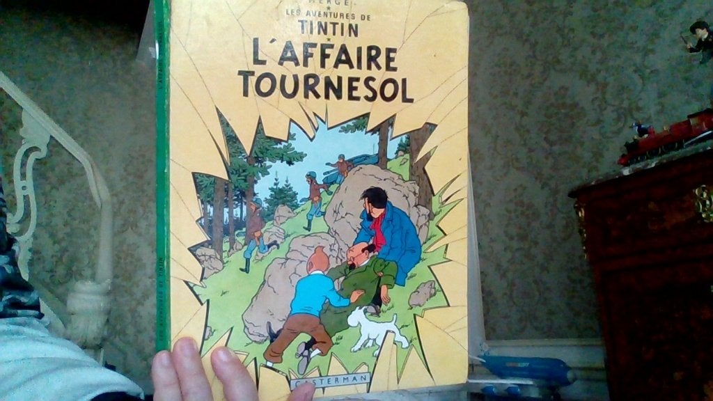 BD Tintin ( 2 de 1947, 1,de 1953 et 1 de 1963 faire offre, Enlèvement