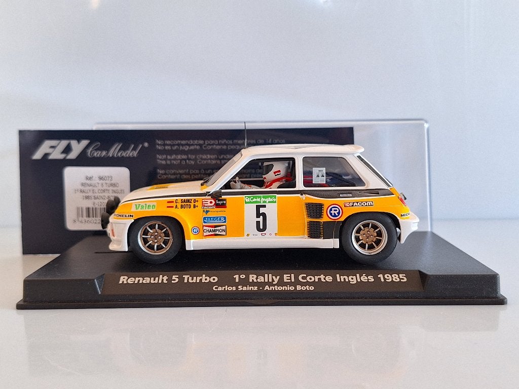 Fly Renault 5 Turbo Carlos Sainz y Antonio Boto Limited Edi, Overige merken, Racebaan, Nieuw, Ophalen of Verzenden