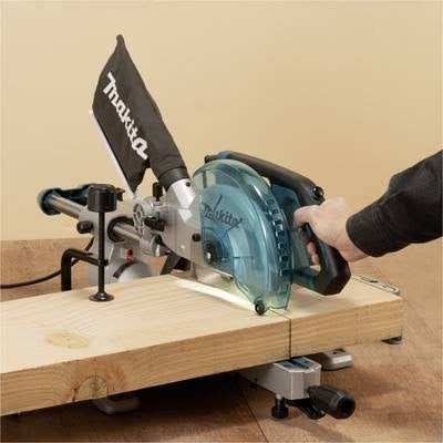 Makita LS0816F radiaal afkort/verstekzaag, Doe-het-zelf en Bouw, Ophalen, Zo goed als nieuw, 1200 watt of meer, Afkortzaag
