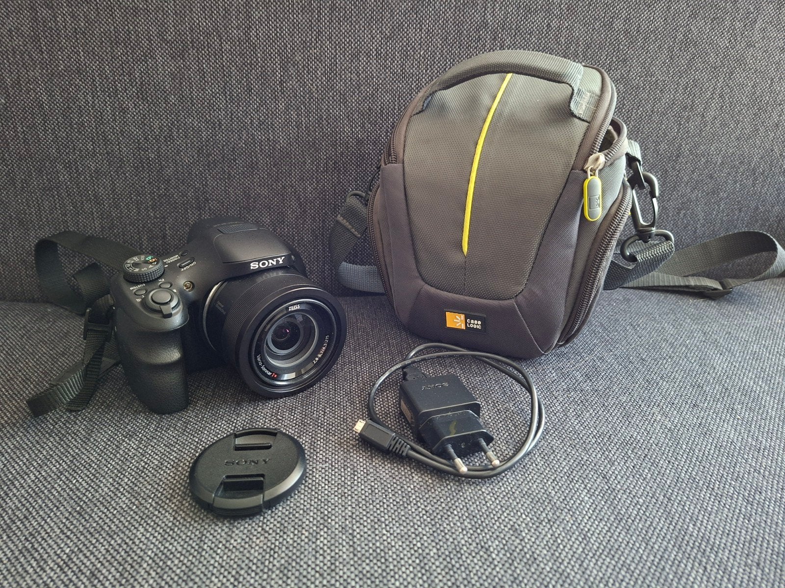 Sony DSC-HX350 - digital camera + accesoires, TV, Hi-fi & Vidéo, 20 mégapixels, Chargeur, Comme neuf, Enlèvement