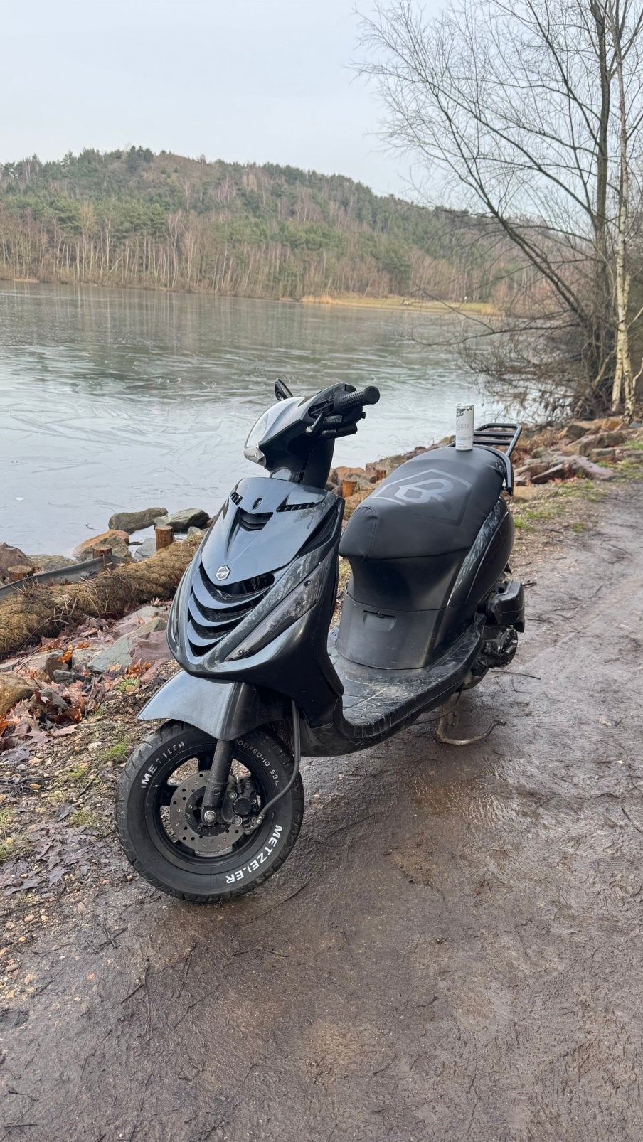 Zip 4 takt 80cc a klasse, Fietsen en Brommers, Brommeronderdelen | Scooters, Ophalen, Zo goed als nieuw, Cilinder