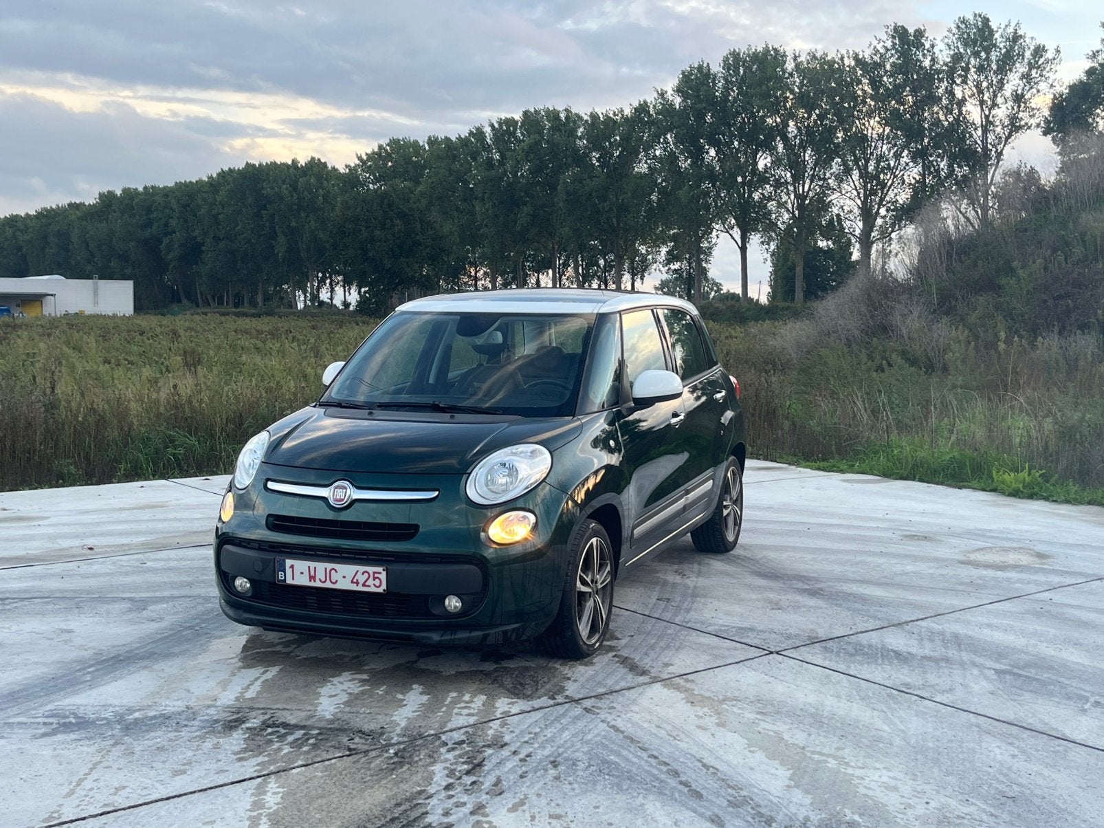 Fiat 500L - 110.000km, Autos, Bluetooth, Euro 5, Achat, Entreprise
