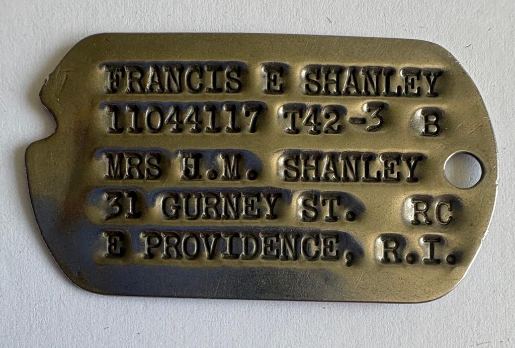 WW2 US Army dog tag, Enlèvement ou Envoi