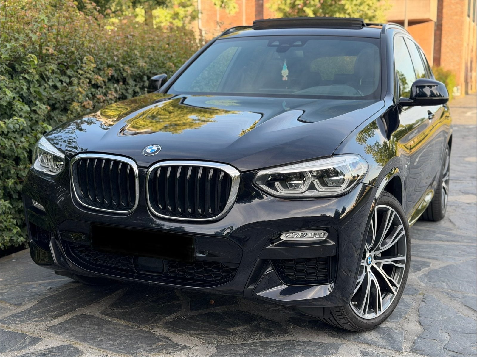 Bmw x3 xDrive 20i / M-Sport / Full Opt. / Garantie, Auto's, Automaat, 4 cilinders, Zwart, Leder