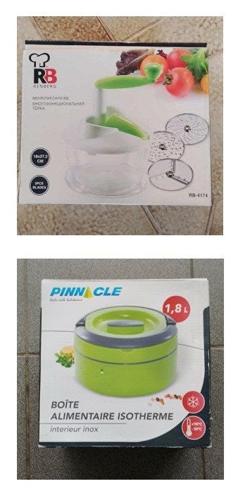 NIEUW keukenrasp en  isotherme foodkeeper 1,8l, Ophalen of Verzenden, Nieuw