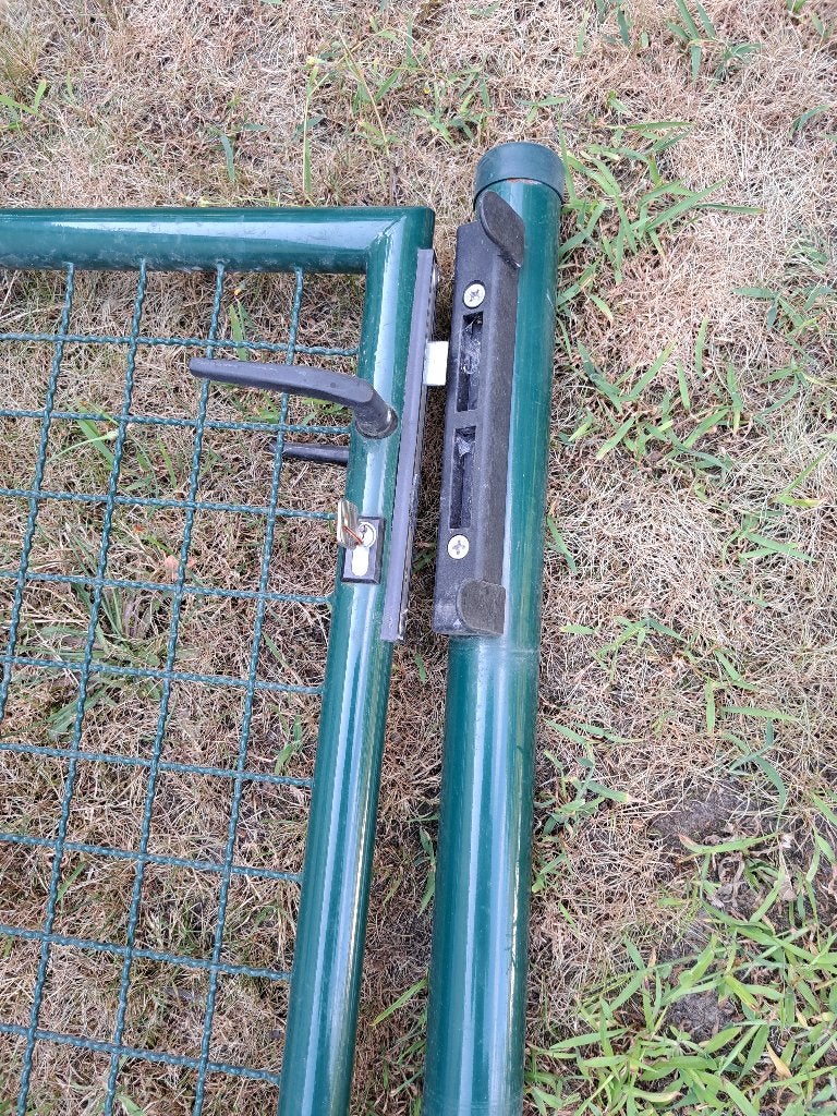 Porte de jardin de 105 cm de large, Jardin & Terrasse, Acier, 100 à 150 cm, Enlèvement, Utilisé