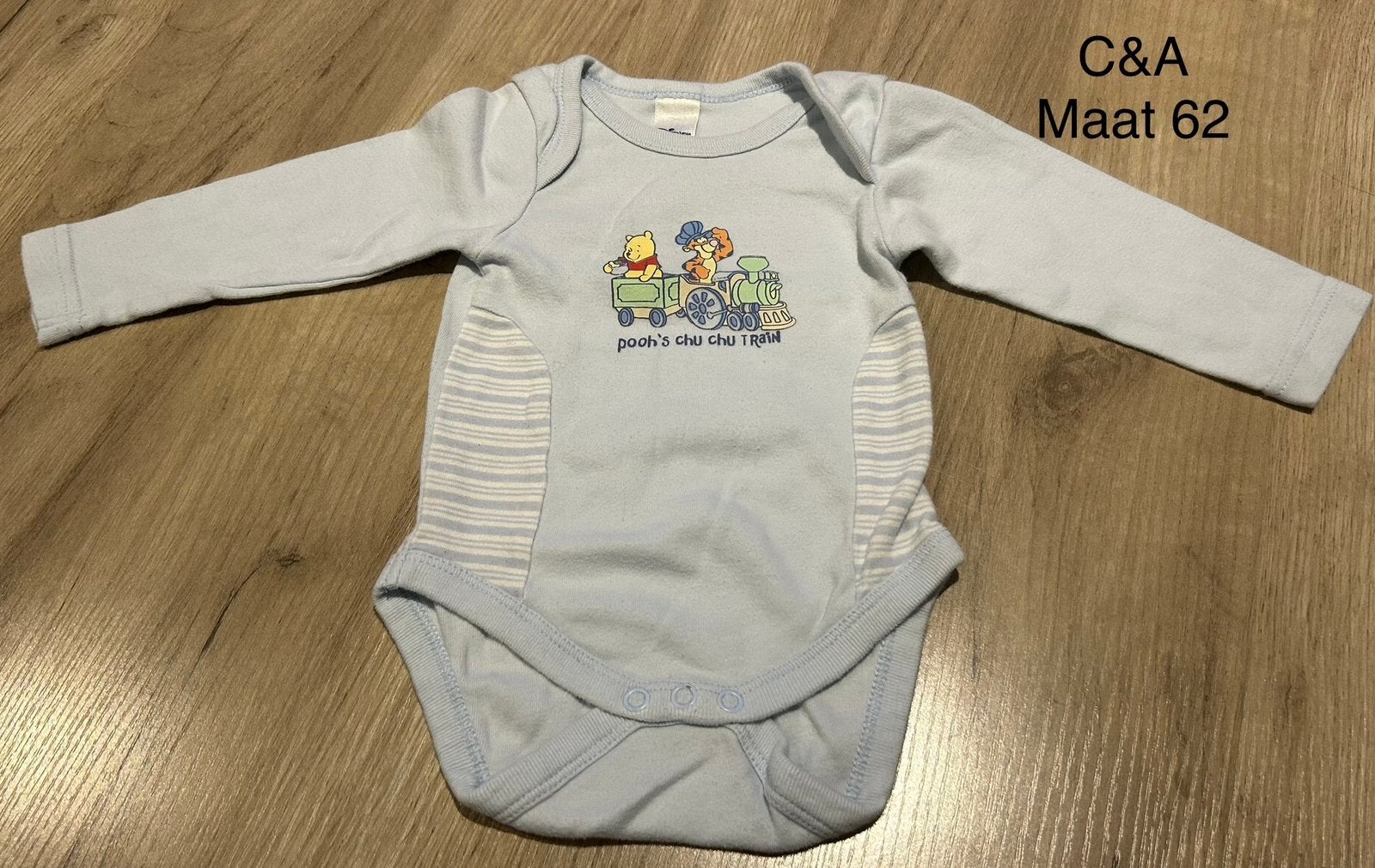 Romper met lange mouwen (C&A, maat 62), Enlèvement ou Envoi, Comme neuf, Vêtements de nuit ou Sous-vêtements