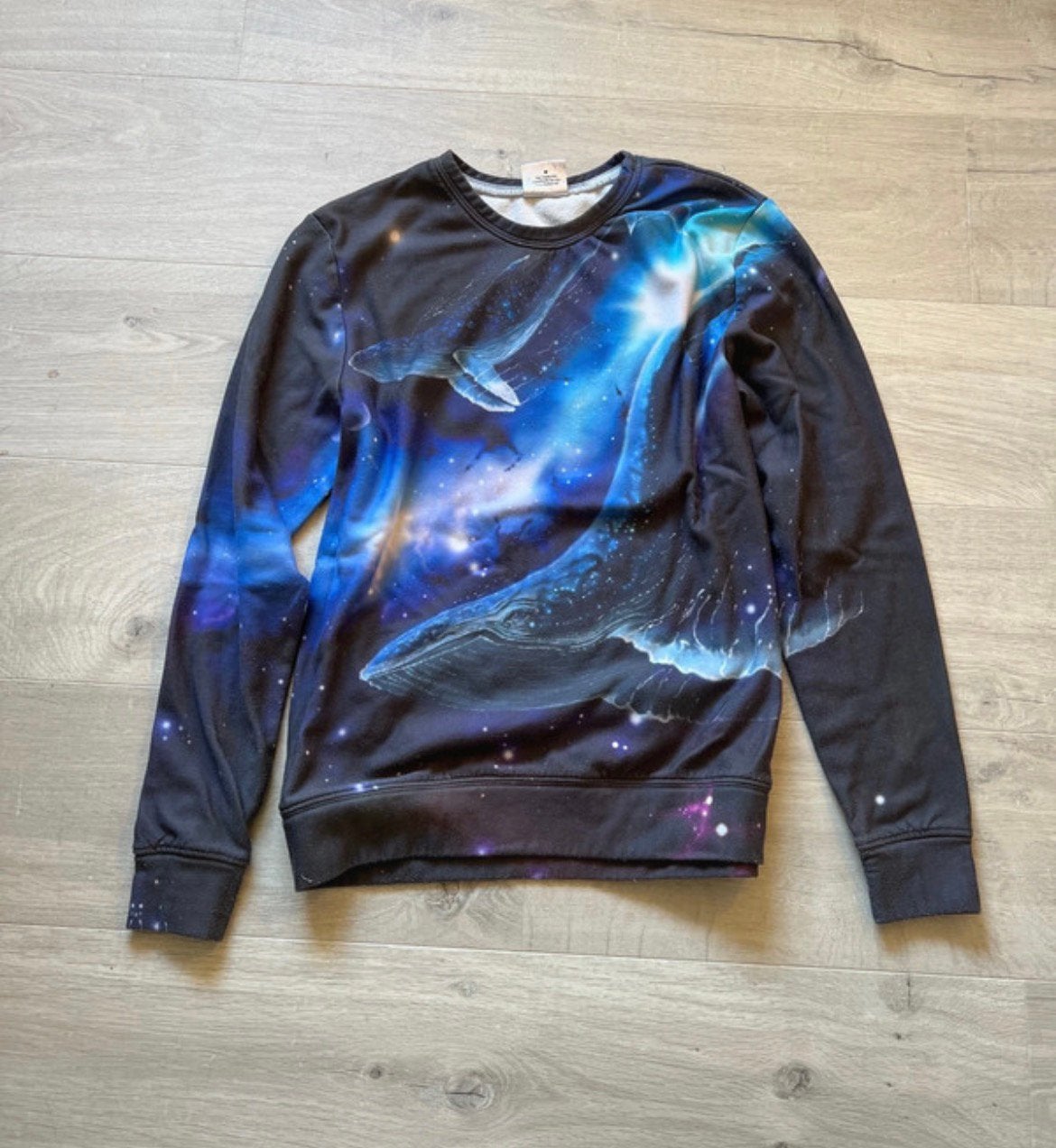 Sweater walvissen, Ophalen of Verzenden, Zo goed als nieuw, Overige maten, Blauw