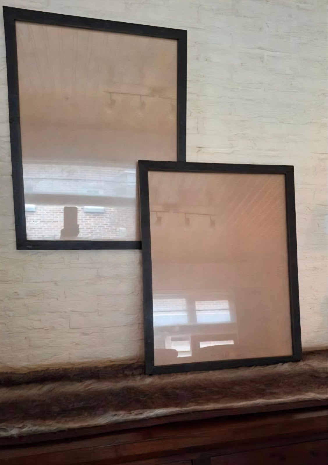 2 fotokaders, Huis en Inrichting, Woonaccessoires | Lijsten, Ophalen, Zo goed als nieuw, Glas