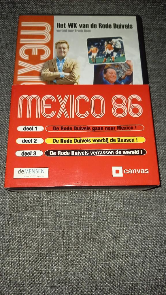 DVD’s  Mexico 86 – Nieuw, Verzamelen, Sportartikelen en Voetbal, Zo goed als nieuw, Ophalen of Verzenden