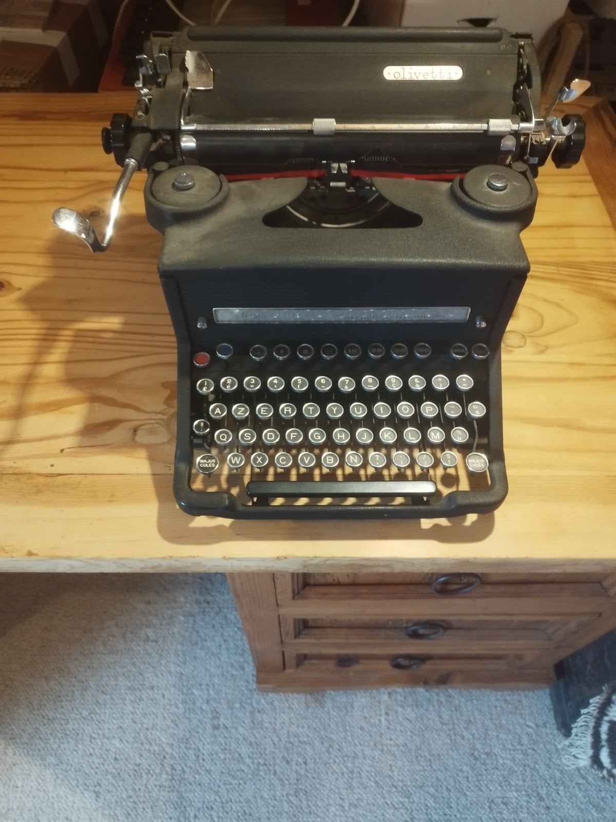 olivetti, Ophalen