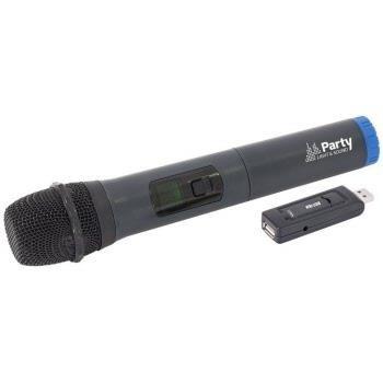 Draadloze UHF hand microfoon met Usb ontvanger, Ophalen of Verzenden, Nieuw, Overige typen