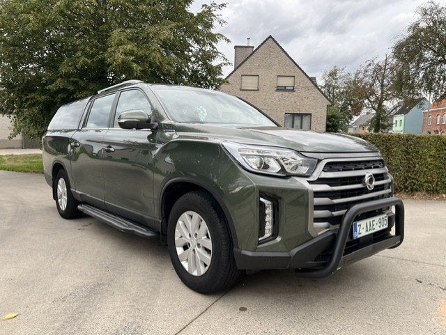 SsangYong Musso Grand 2.2 AUT 4X4 5PL MET 41.000km EN navi, Cuir, https://public.car-pass.be/vhr/9711ef46-b3fb-468b-9fd6-8d7e52f4064b
