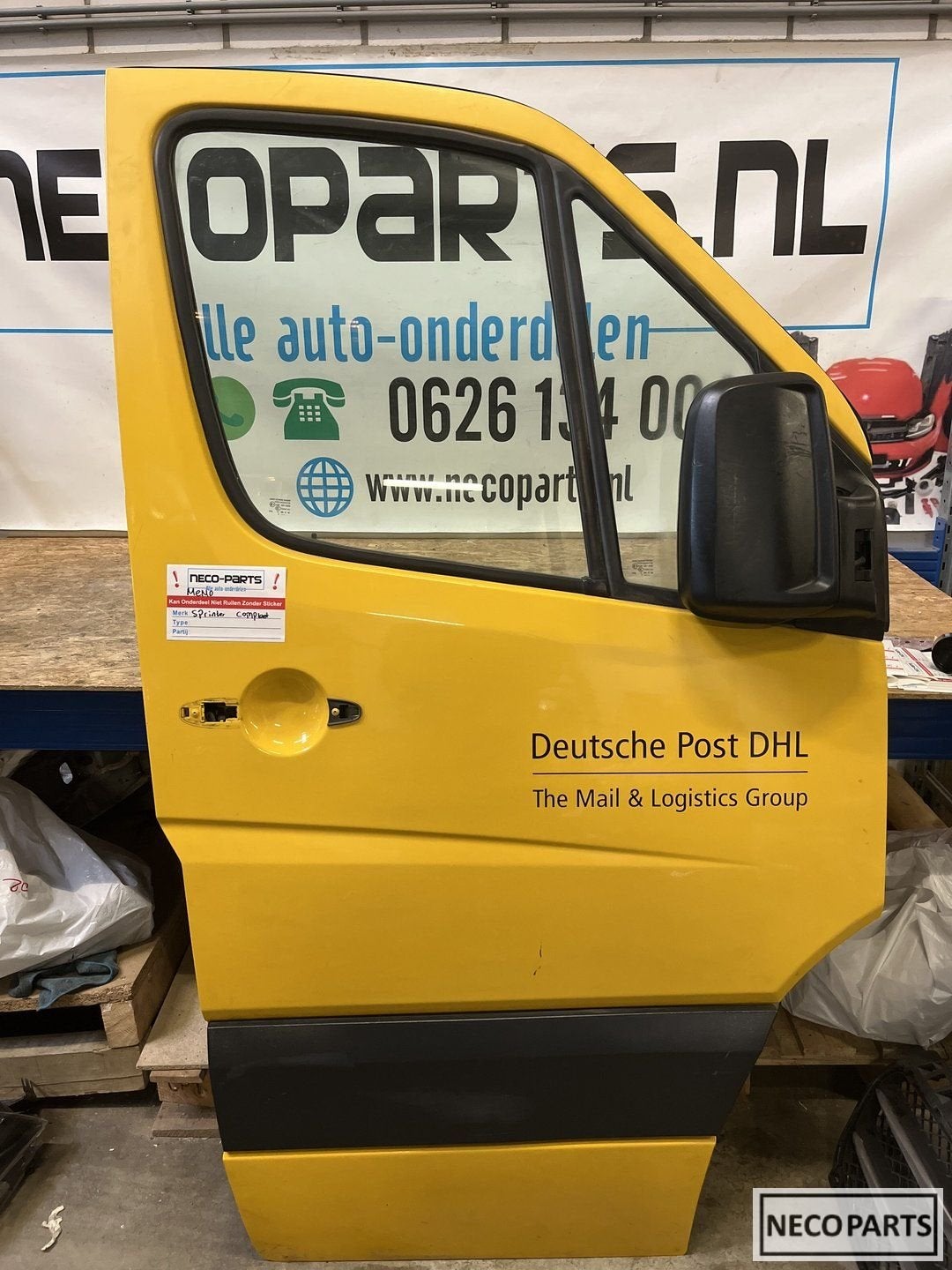 MERCEDES SPRINTER PORTIER DEUR COMPLEET ORIGINEEL, Autos : Pièces & Accessoires, Carrosserie & Tôlerie, Pare-chocs, Mercedes-Benz