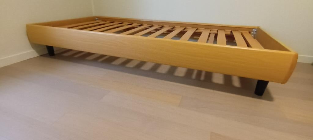 Bed, Kinderen en Baby's, Ophalen, Gebruikt, 180 cm of meer, 85 tot 100 cm