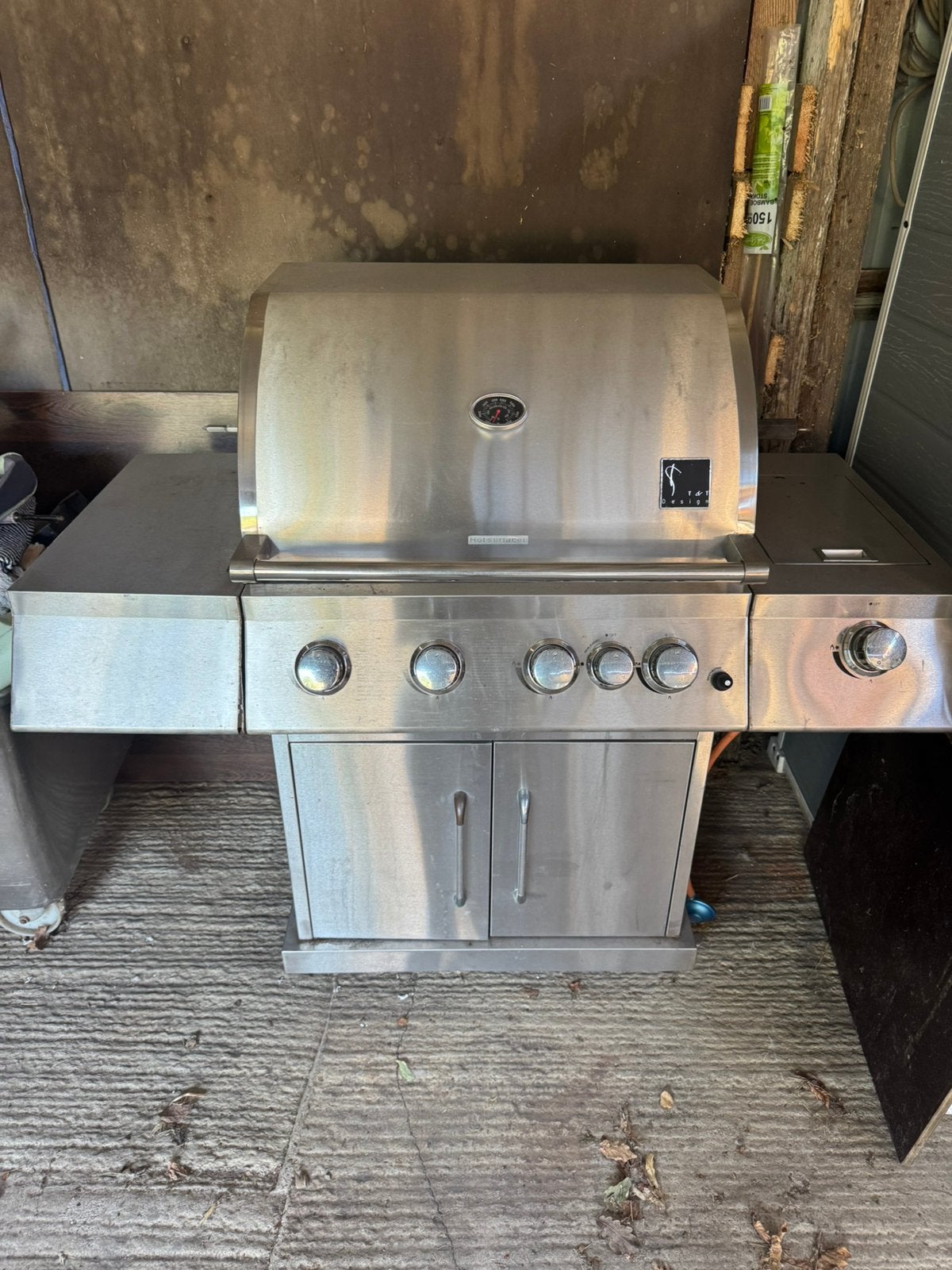 Gas BBQ, Tuin en Terras, Ophalen, Gebruikt