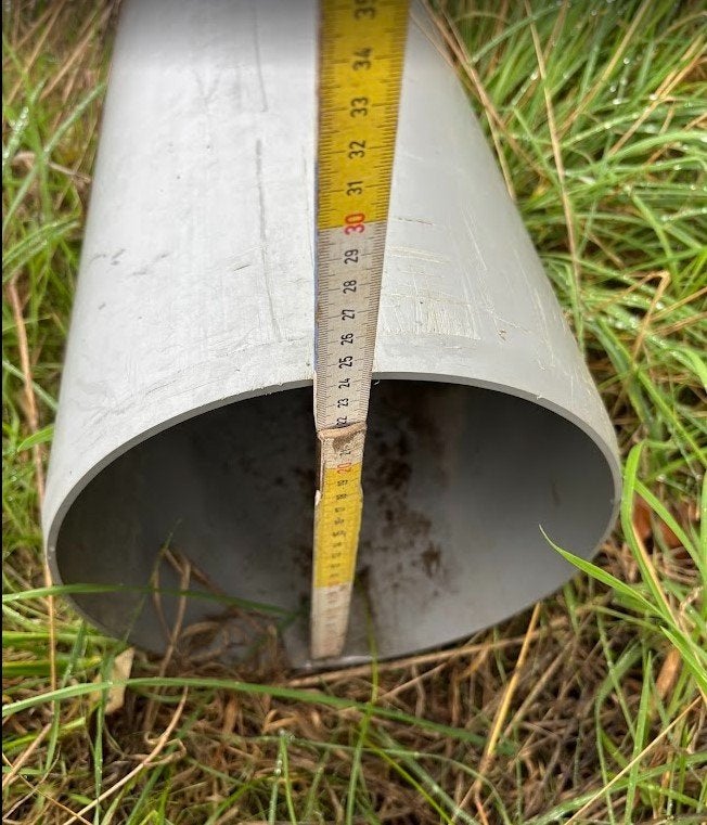Rioleringsbuizen pvc - diameter 250m -  lengte 5meter, Doe-het-zelf en Bouw, Ophalen, Overige typen, PVC, Zo goed als nieuw