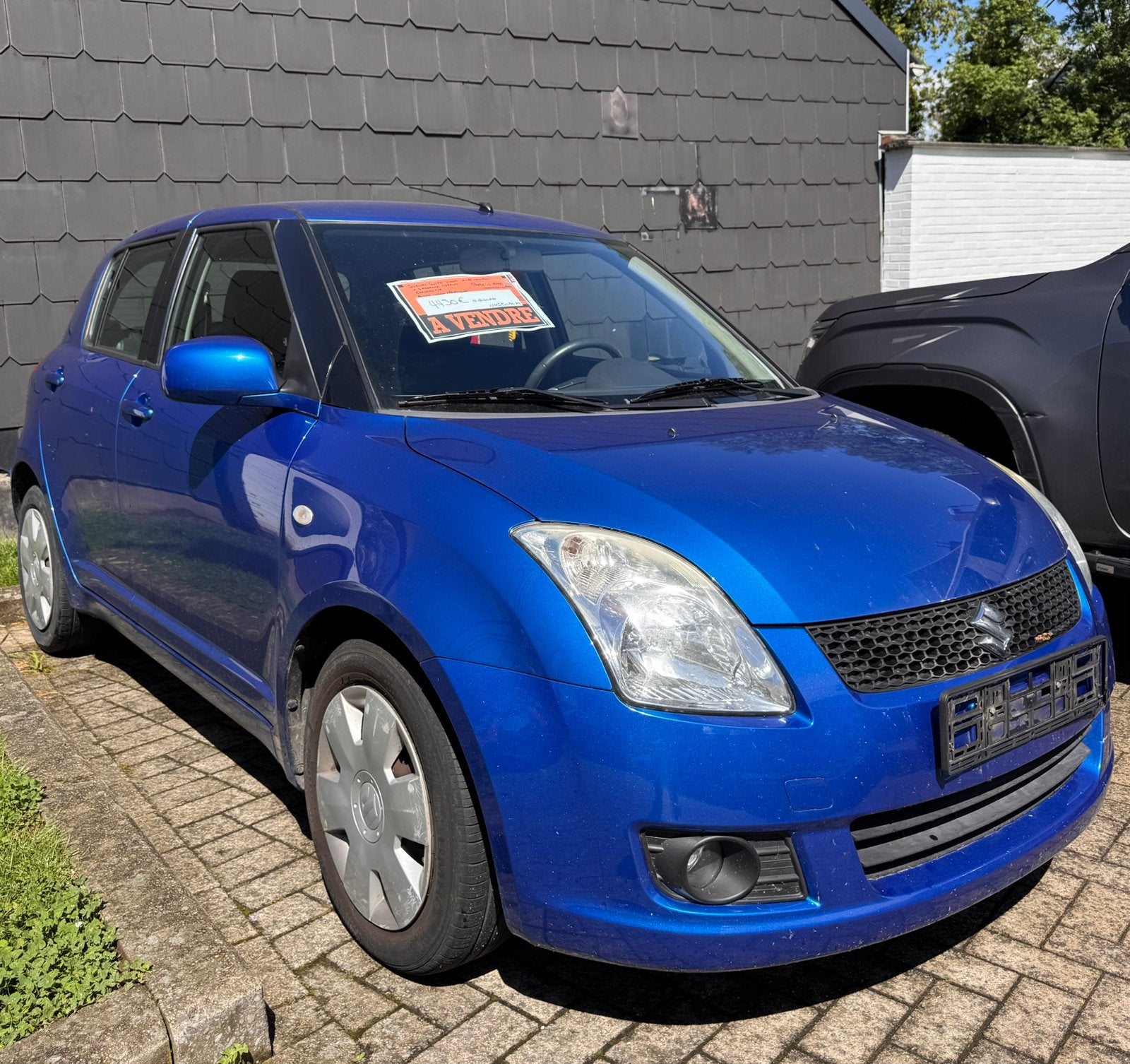 SUZUKI SWIFT 2009 108.000KM 1.3 ESSENCE, Auto's, Zwart, Blauw, Swift, 5 deurs