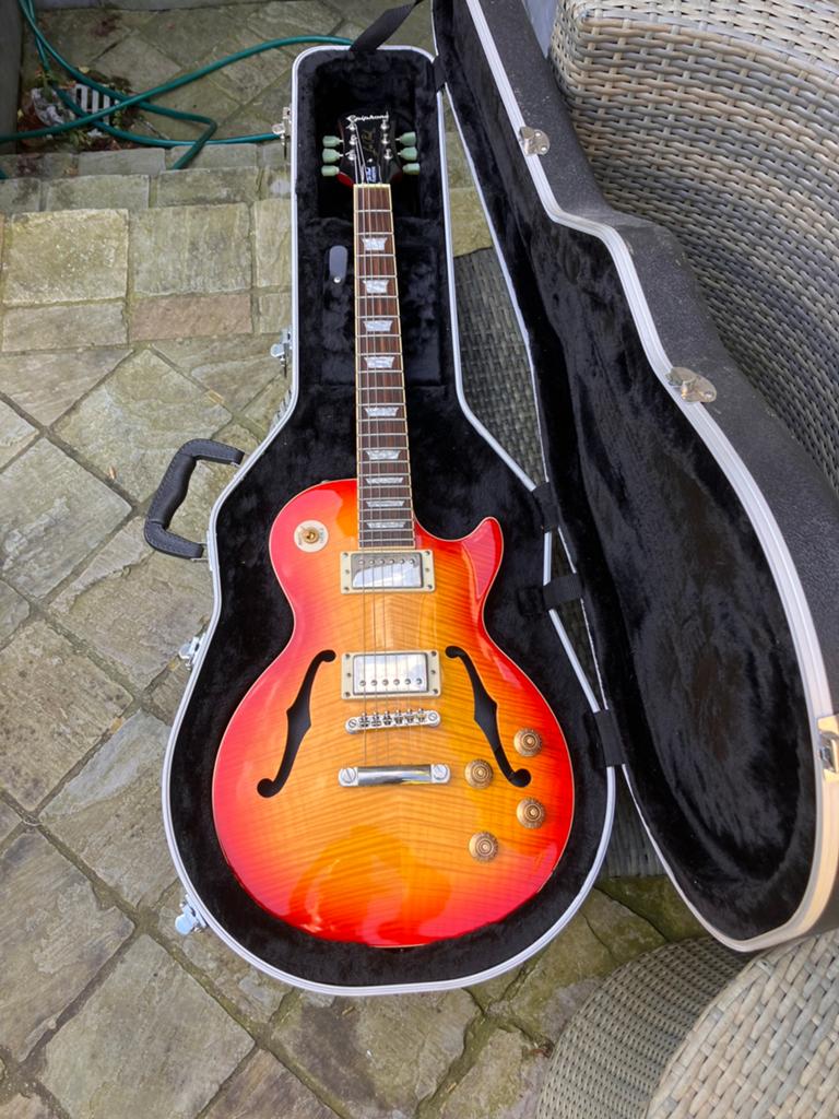 Epiphone Les Paul Florentine, Muziek en Instrumenten, Ophalen, Gebruikt, Epiphone