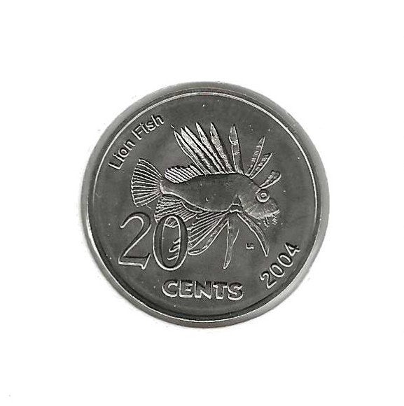 Cocos Keeling Islands, 20 Cents 2004., Postzegels en Munten, Munten | Oceanië, Ophalen of Verzenden, Losse munt