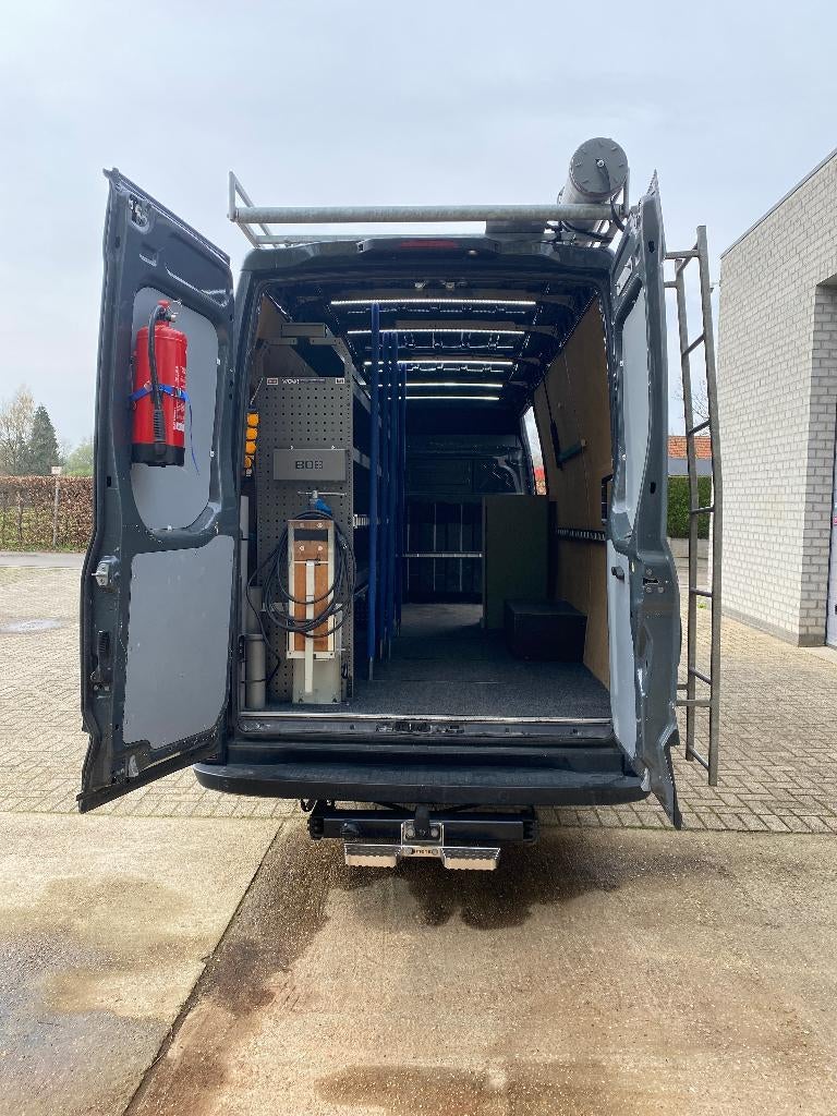 bedrijfswageninrichting rekken BOB, Ophalen