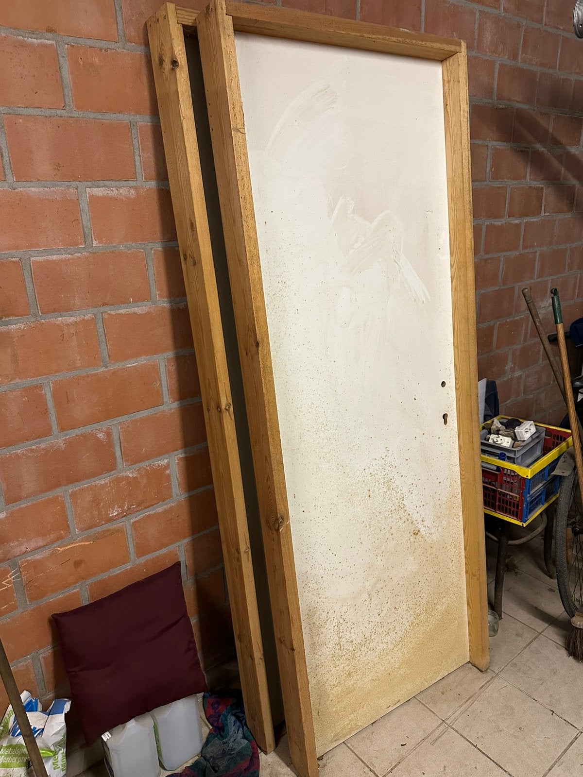 Schilderdeuren, Doe-het-zelf en Bouw, Ophalen, Minder dan 80 cm, Binnendeur, 200 tot 215 cm