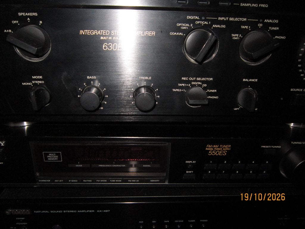 sony es + tuner es te koop, Audio, Tv en Foto, Ophalen, Zo goed als nieuw, Stereo, Sony