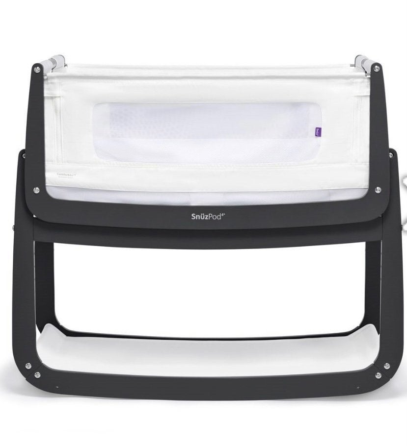 SnuzPod4 Co-sleeper – Slate + matras, Enlèvement, Neuf, Berceau