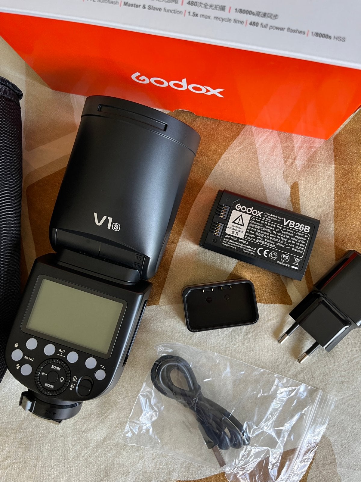 Godox Speedlite V1 Sony kit, Ophalen of Verzenden, Zo goed als nieuw, Sony, Godox