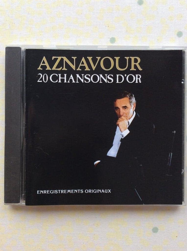 CHARLES AZNAVOUR. (20 CHANSONS D'OR)., Envoi, Comme neuf