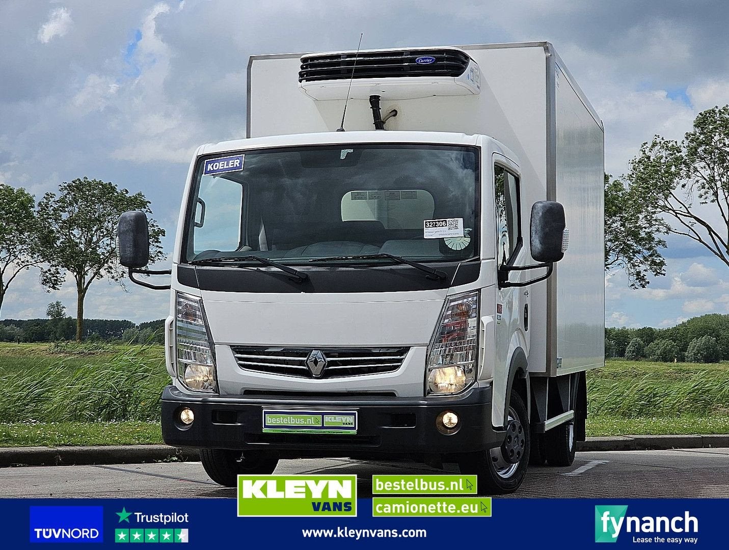 Renault MAXITY 2.5 Carrier Koelwagen, Auto's, Bestelwagens en Lichte vracht, ABS, Renault, Wit, Bedrijf