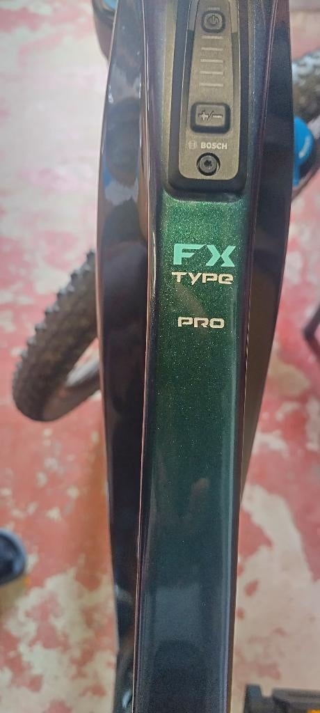 Bianchi E‑Vertic FX‑Type Pro GX AXS, Fully, Zo goed als nieuw, Dames, Schijfrem