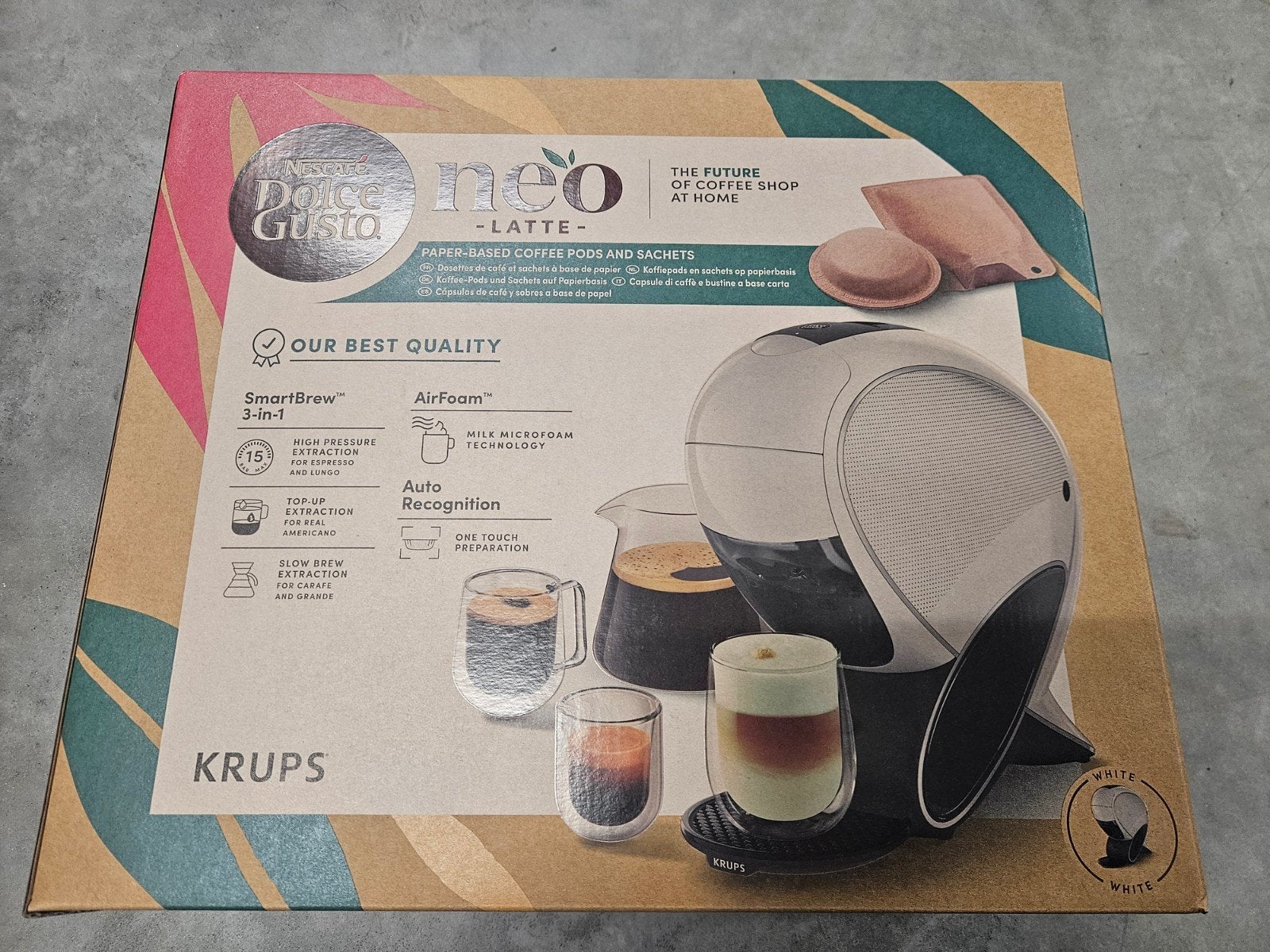 Krups Dolce Gusto Nespresso, Electroménager, Enlèvement ou Envoi, Neuf