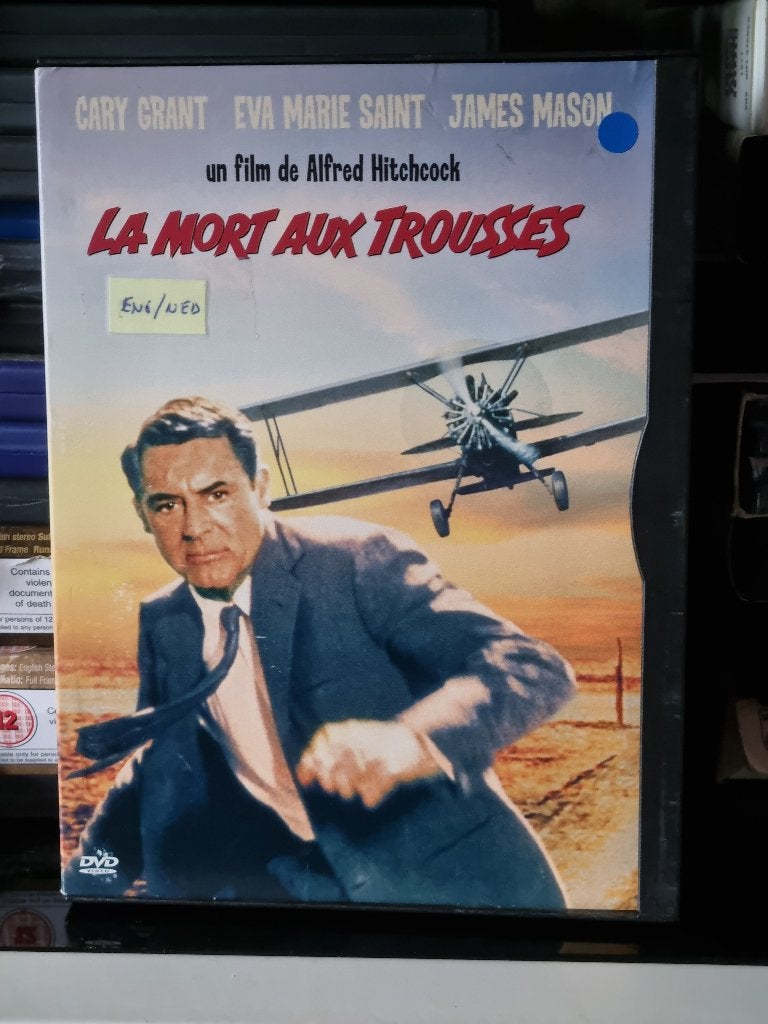 North by Northwest, Cary Grant, James Mason, Eva Marie Saint, Cd's en Dvd's, Ophalen of Verzenden, Engels, Italiaans
