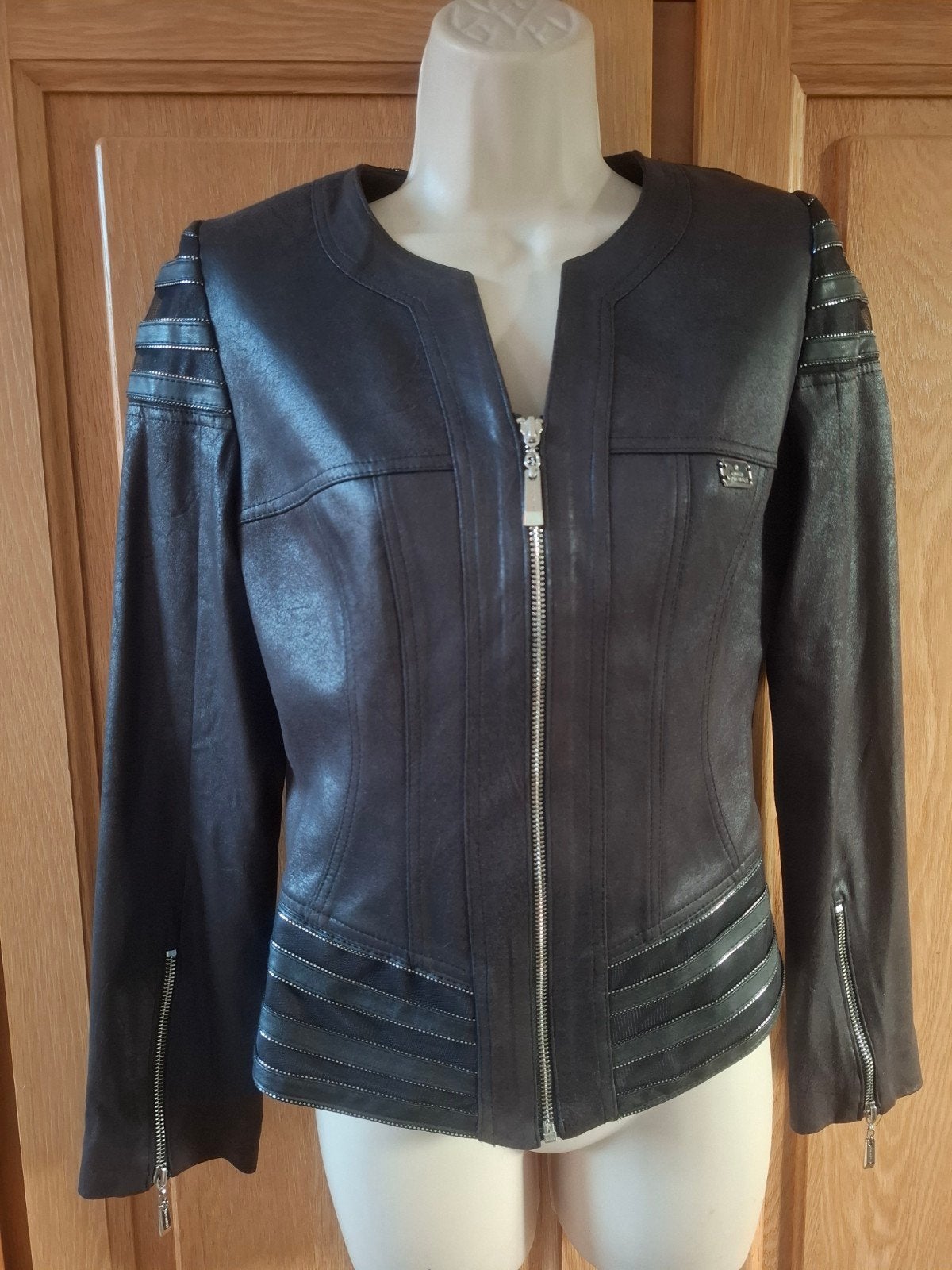 Neuve veste Extenzo Paris M 38 noir tirettes, Neuf, Taille 38/40 (M), Enlèvement ou Envoi, Extenzo Paris